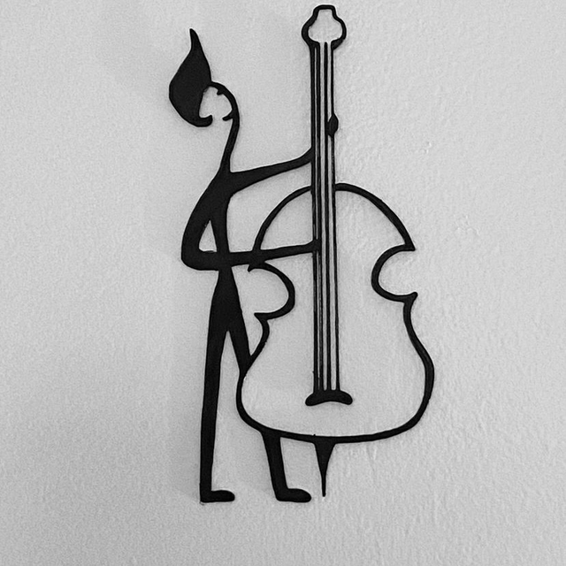 Contrebassiste rock