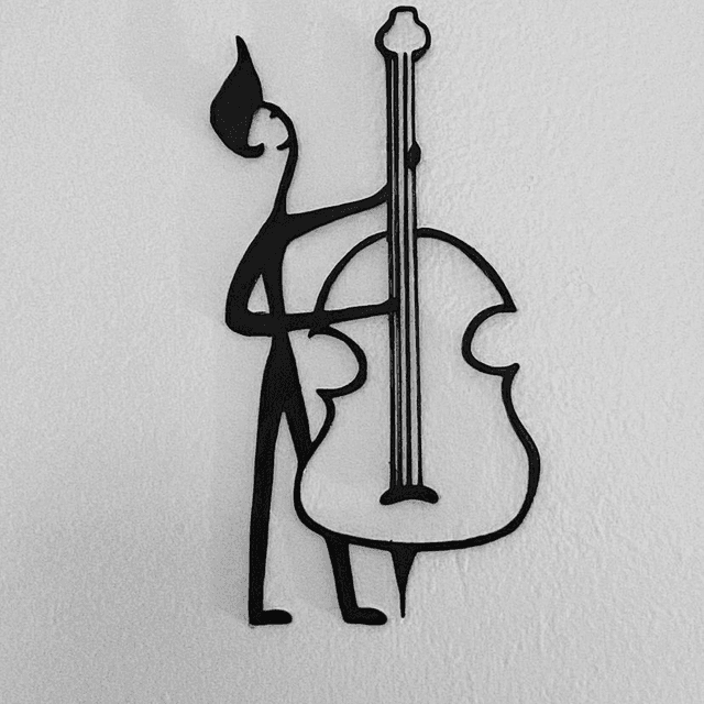 Contrebassiste rock