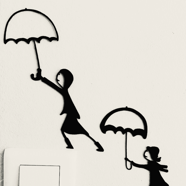 Parapluie capuche